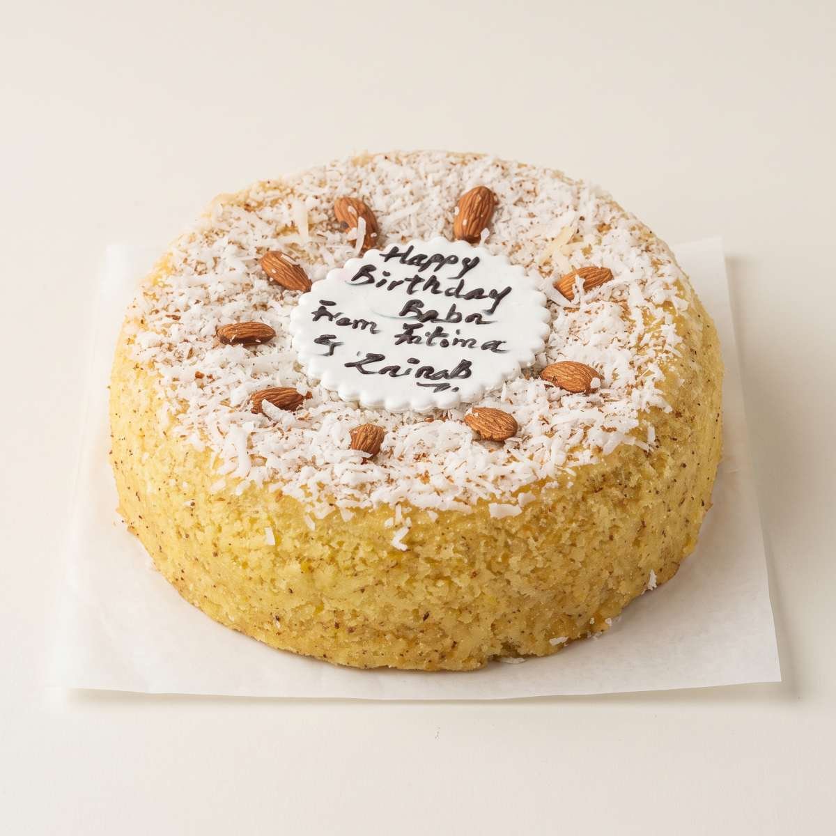 Dry Coconut Cake