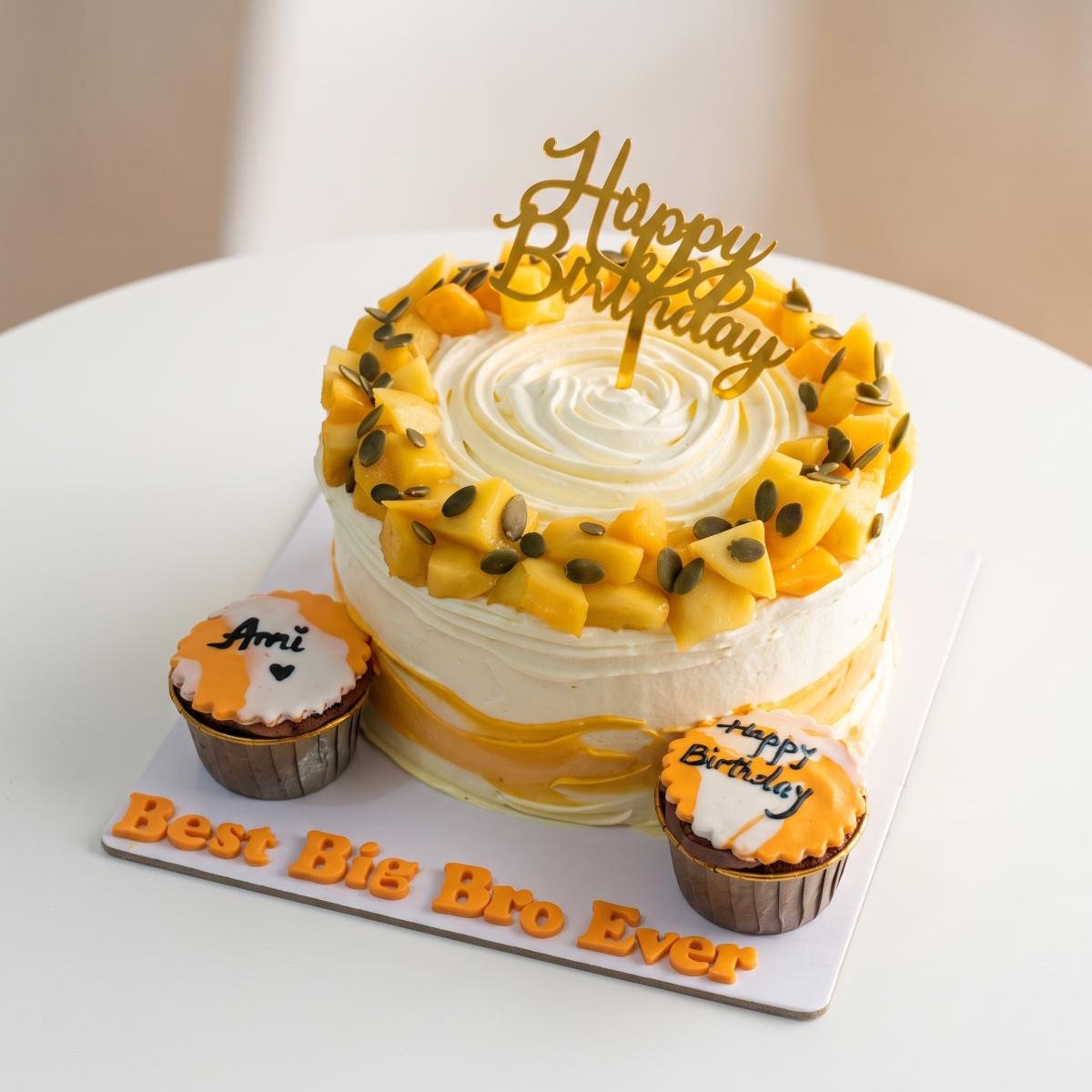 Mango Cream Cake
