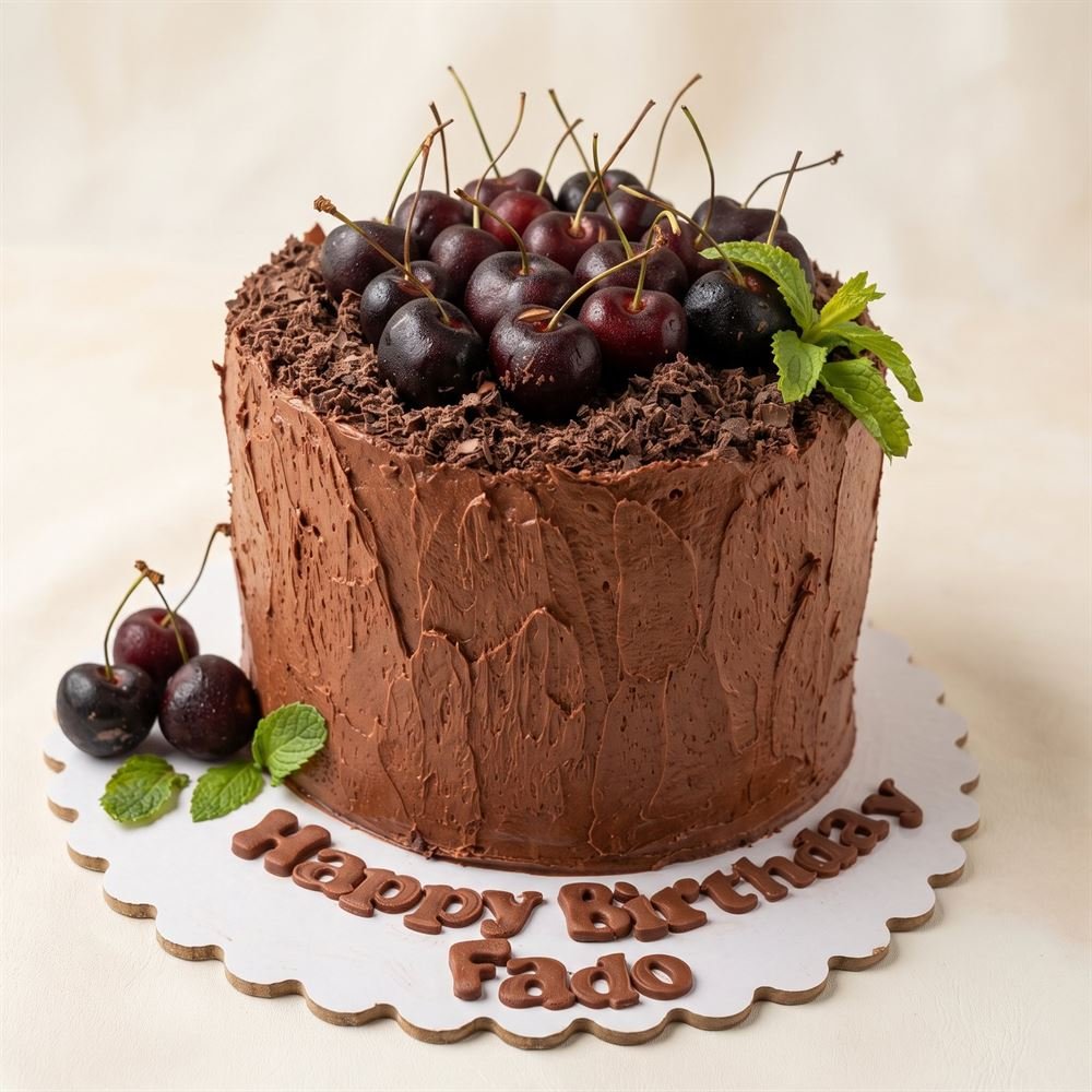 Rich Chocolaty Cream Cake